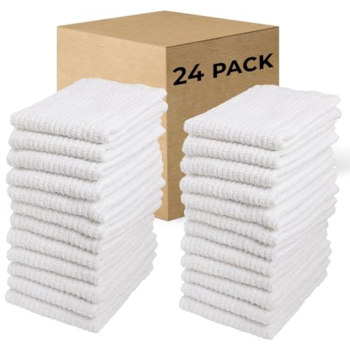 Dish Cloths 12"x12" Dish Rags (24 Count)