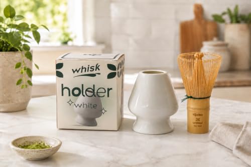 Aprika Life Matcha Whisk White Holder
