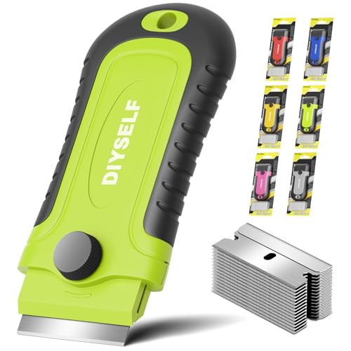 Razor Scraper Tool with 15 Extra Razor Blades