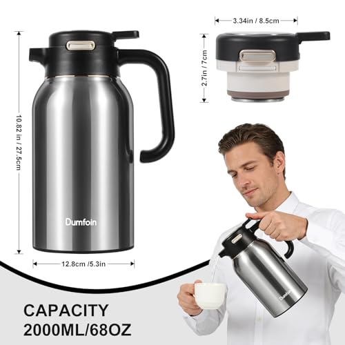 68 Oz Thermal Coffee Carafe