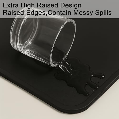 Silicone Mat 35.4"x23.6" Silicone Mats for Kitchen Counter Heat Resistant Mats for Countertop