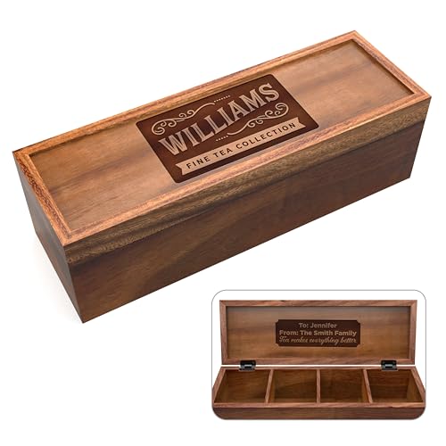 Personalized Tea Box