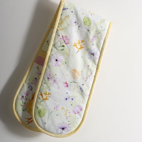 Double Oven Mitts 100% Cotton Double Oven Glove