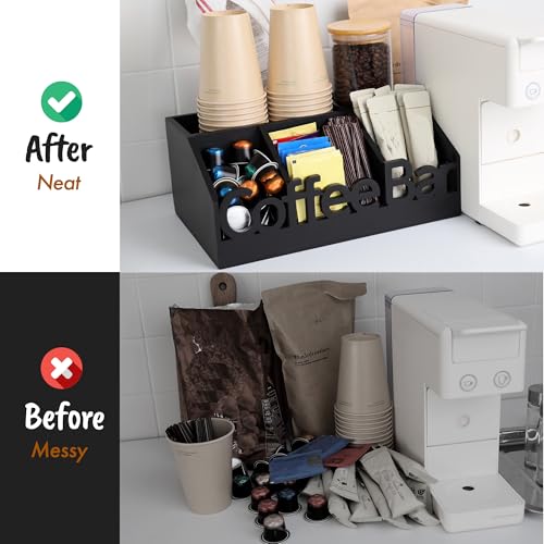 Coffee Bar Organizer Countertop