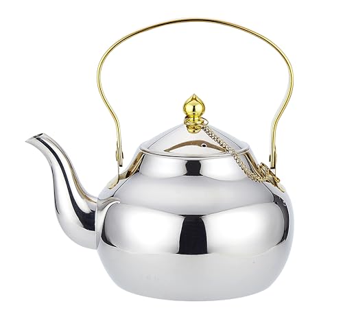 1.6 Quart Stainless Steel Teapot With Infuser