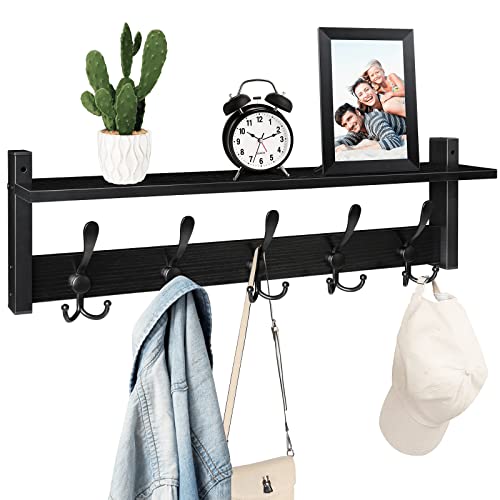 Coat Rack with Shelf