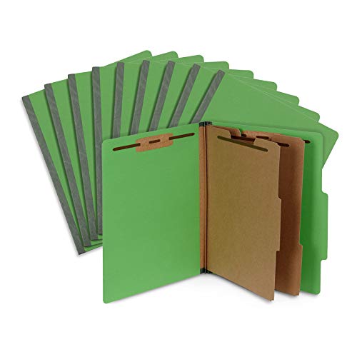 10 Classification Folders (10 Count)