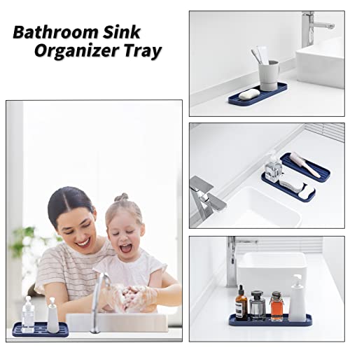 Silicone Kitchen Sink Organizer Tray for Multiple Usage