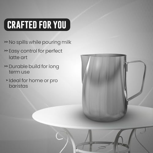 20oz Stainless Steel Latte Art Pitcher