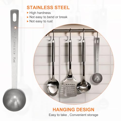 2pcs Coffee Scoop Spoon 1tbsp (2 Count)