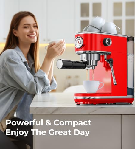 20 Bar Espresso Machine with Milk Frother