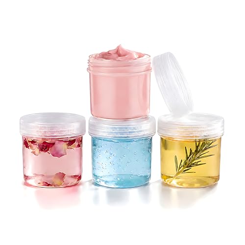 TSA Approved Wide Mouth Travel Size Containers (4 Count)