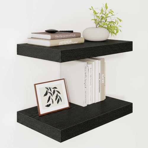 Floating Shelves for Wall 18x12” Set of 2 (2 Count)