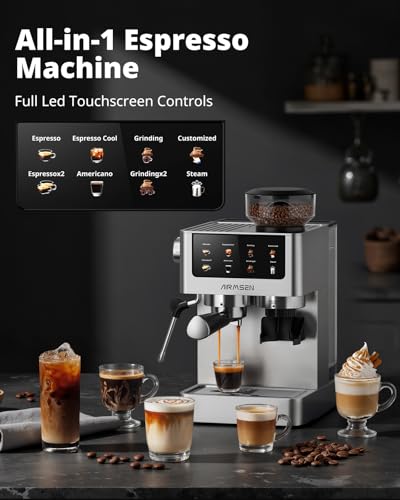 Espresso Machines with Burr Grinder