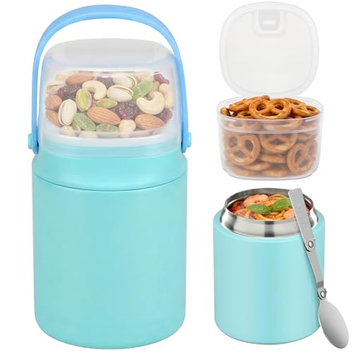 20oz Soup Thermo for Hot Food with a Snack Box Container