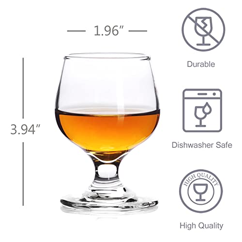 Shot Glasses 5oz Glass Set of 6