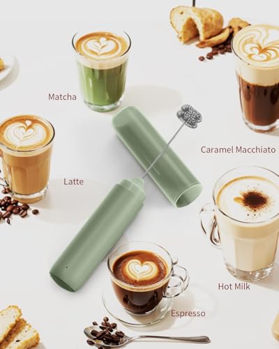 Rechargeable Milk Frother Handheld