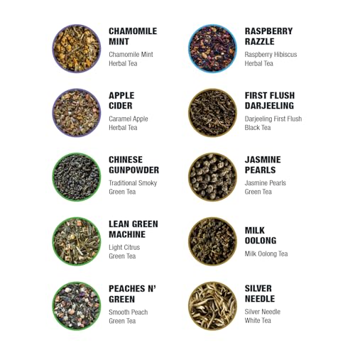 Classic Teas Sampler Dry Flight Set (14.05 Ounce)