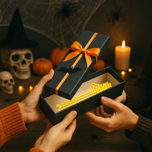 30 Pcs Halloween Swizzle Sticks Poison Fall Drink Stirrers