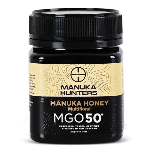 New Zealand Manuka Honey MGO 50 Raw & Pure Monofloral 8.8oz (8.8 Ounce)