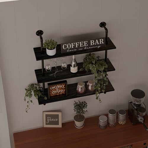 Industrial Pipe Shelf Shelving Bookcase