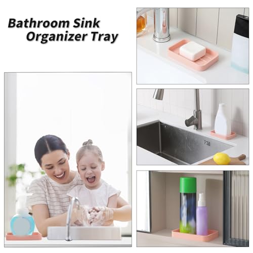 Silicone Kitchen Sink Organizer Tray for Multiple Usage