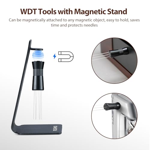 WDT Tool Coffee Distribution Tool with Magnetic Stand