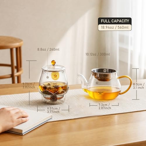 Glass Teapot Set