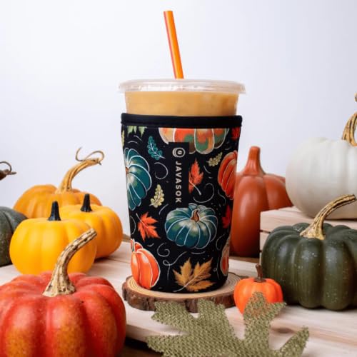 JavaSok Iced Coffee & Cold Soda Insulated Neoprene Cup Sleeve