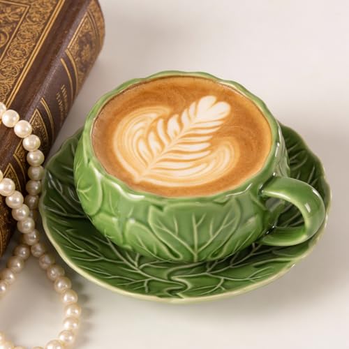 Tea Cups and Saucers Set of 2 (2 Count)