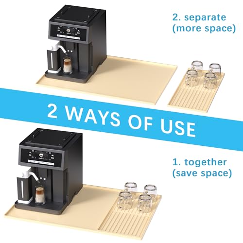 Coffee Bar Mat Set (2 Count)