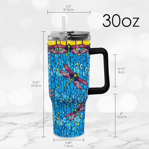 18 8 Stainless Steel Insulated Water Tumbler with Straw