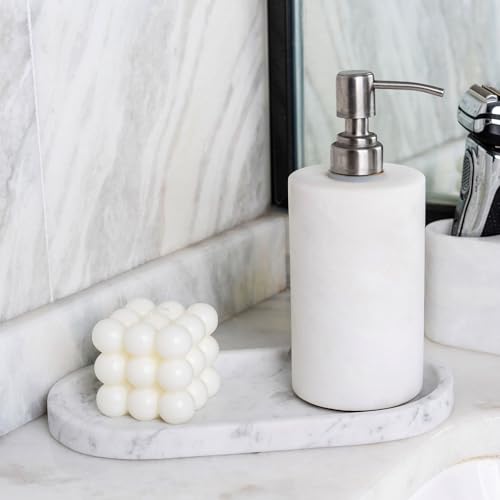 Natural White Marble Tray for Home Decor