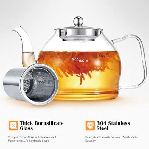 STNTUS Glass Teapot