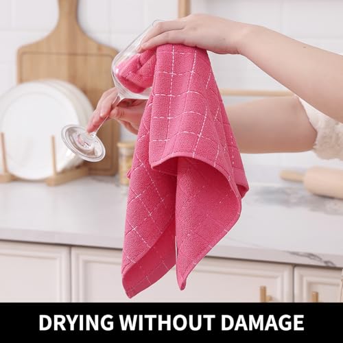 100% Cotton Terry Kitchen Towels (8 Count)