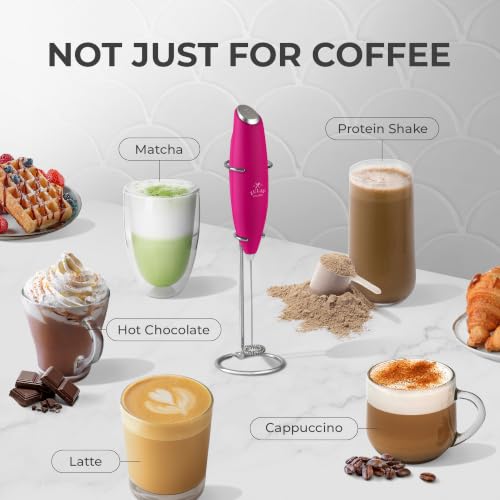 Powerful Milk Frother Wand With Duracell Batteries
