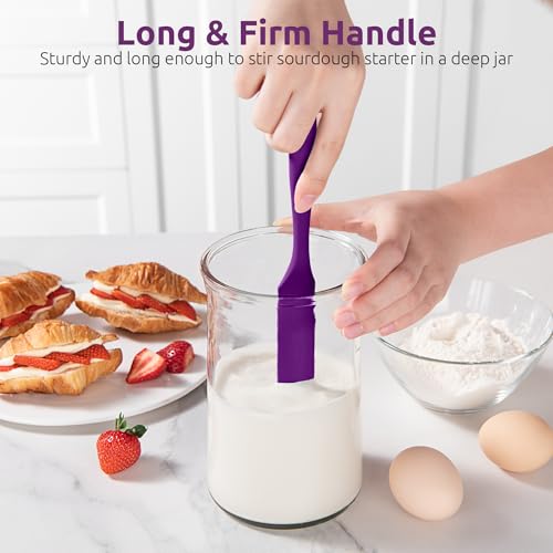 Skinny Silicone Jar Spatula Scraper