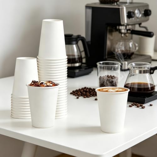 360 Pack 12 oz Disposable Paper Coffee Cups (360 Count)