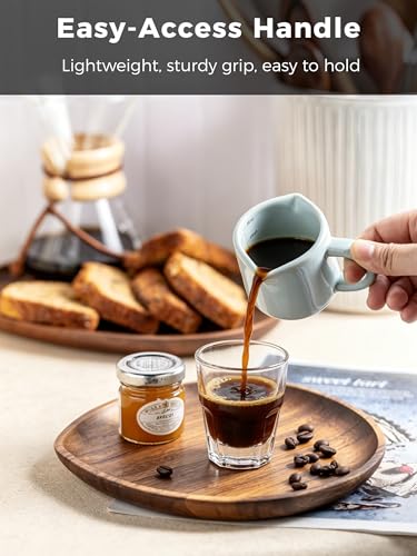 Espresso Cup Ceramic Espresso Shot Cup with Dual Spouts