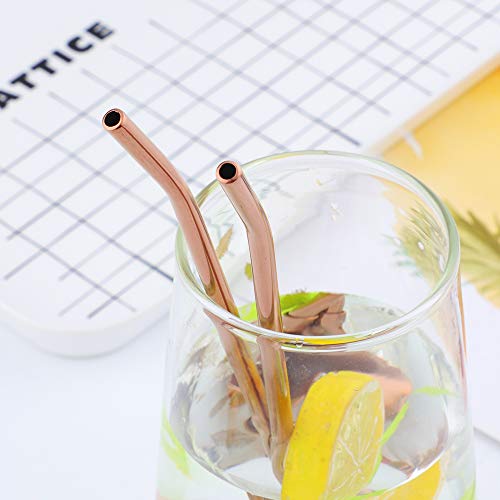 Straw Spoon 8PCS 8.5inch 18 (8 Count)