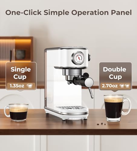 Espresso Machine with Milk Frother