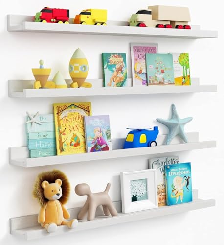 36 Inch Floating Shelves for Wall 4 (4 Count)