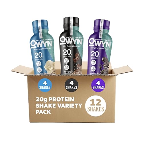 20g Protein Shake Variety Pack (144 Fl Oz)