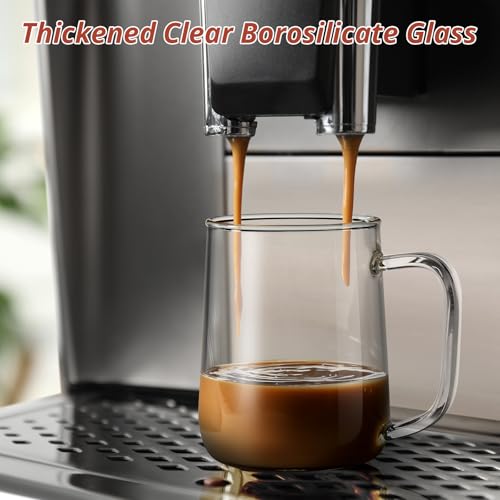 Glass Coffee Mugs (4 Count)