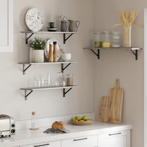 Long Wall Shelves (2 Count)