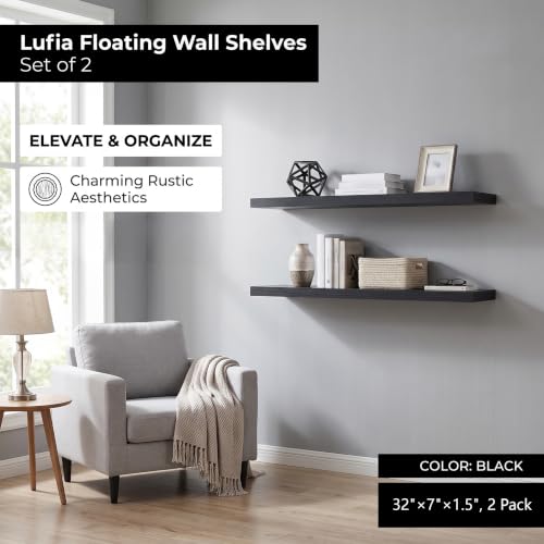 Floating Wall Shelves (2 Count)