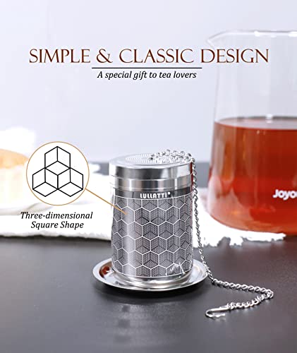 1 Pack Large Tea Infuser 304 Steel Fine Mesh for Teapots & Mugs