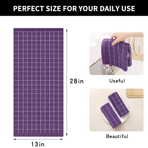 100% Cotton Terry Kitchen Towels (6 Count)