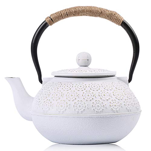Cast Iron Tea Pot with Infusers for Loose Tea