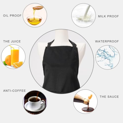 Kitchen Bib Chef Apron for Women Men